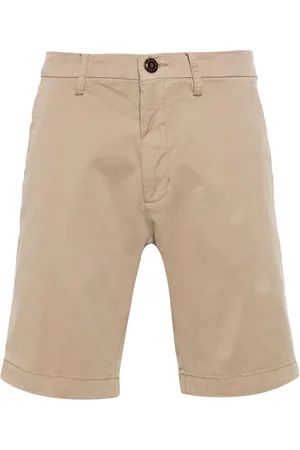 Boggi Milano Pressed-crease chino shorts