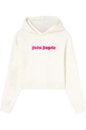 Palm Angels Logo-print cotton hoodie
