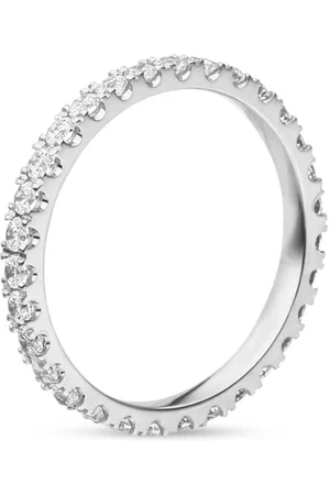 VEYNOU 18kt recycled white gold Memory diamond ring