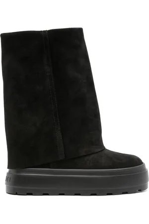 Casadei Layered platform boots
