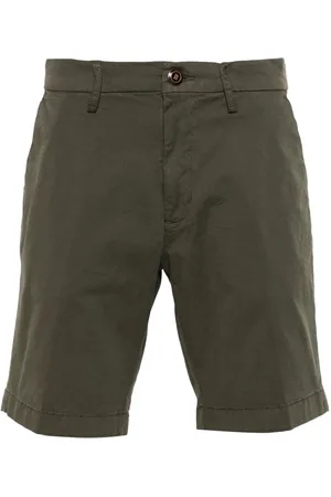 Boggi Milano Pressed-crease chino shorts