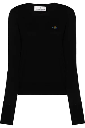 Vivienne Westwood Orb-embroidered crew-neck jumper