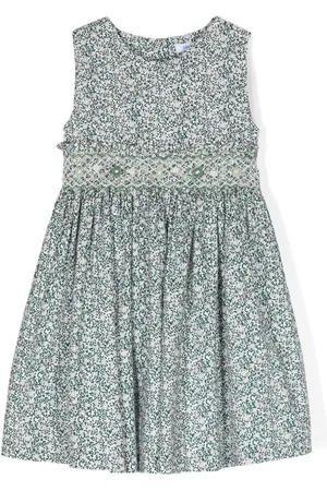 SIOLA Floral-print cotton dress