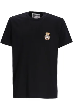 Moschino Teddy bear appliqué cotton t-shirt