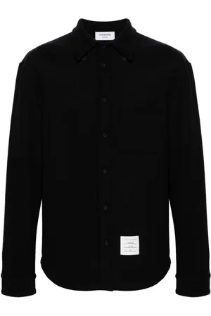 Thom Browne Herringbone cotton overshirt
