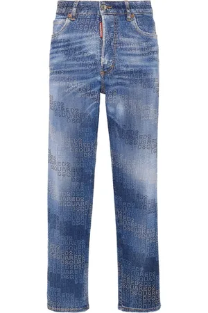 Dsquared2 All-over logo-print jeans