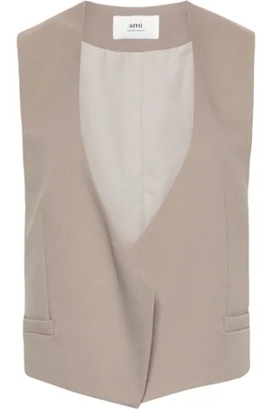Ami Open-front waistcoat