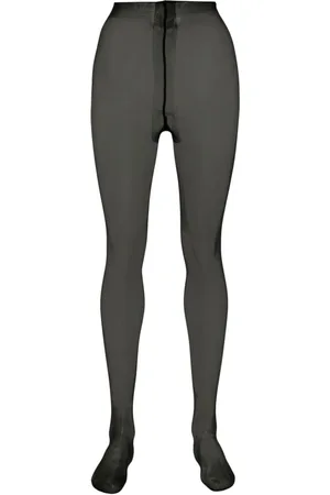 MAISON CLOSE Satin high-waisted tights