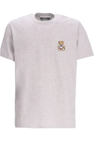 Moschino Teddy bear appliqué cotton t-shirt