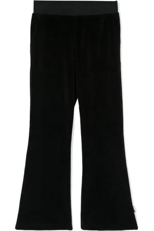 Molo Adoria velvet wide-leg trousers