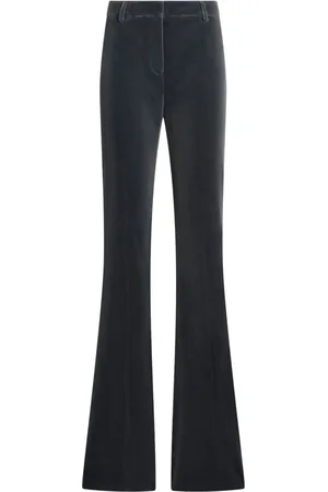 Etro Flared velvet trousers