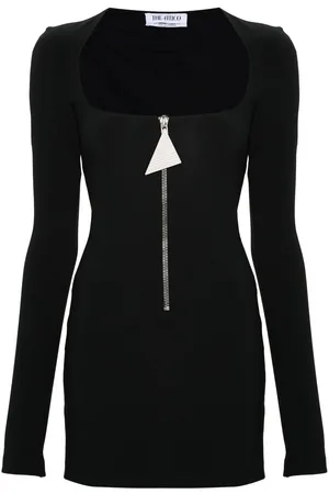 The Attico Scoop-neck mini dress