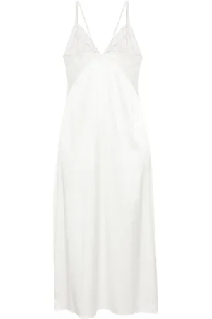 Fleur of England Daisy satin slip nightdress