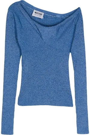 Moschino Ribbed knitted top