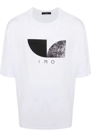 IRO Logo-print cotton T-shirt