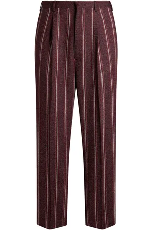 Etro Striped tailored trousers