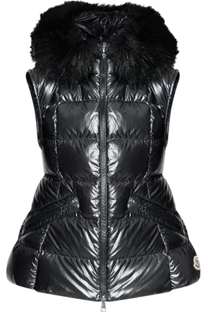 Moncler Anse shearling-collar down vest