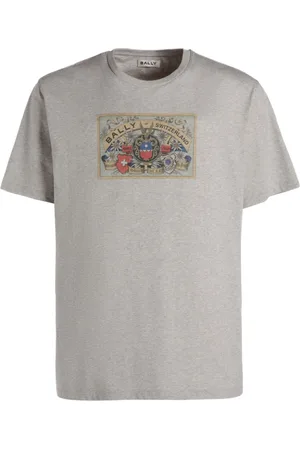 Bally Logo-print wool T-shirt