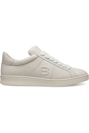 Bally Herren logo embossed trainers