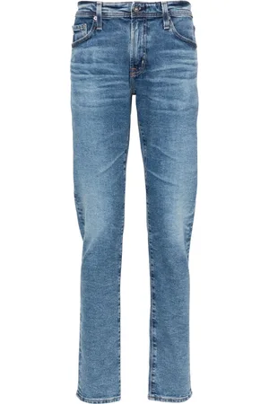 AG Jeans Dylan mid-rise slim-fit jeans