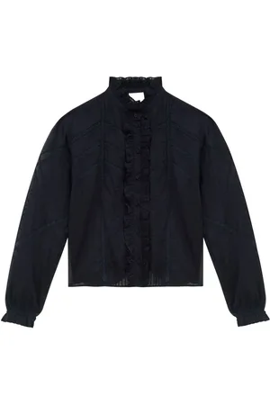 Marant Etoile Gaia embroidered cotton blouse