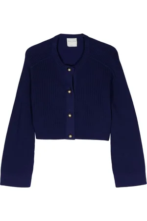FORTE FORTE Cropped virgin wool cardigan