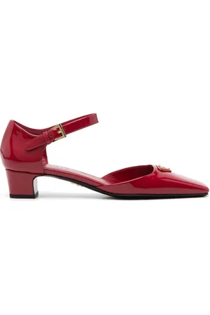 Prada 35mm patent leather pumps