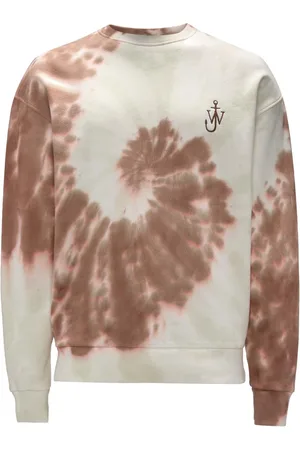 J.W.Anderson Anchor-logo tie-dye sweatshirt