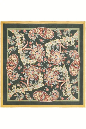 Etro Paisley-print fringed shawl