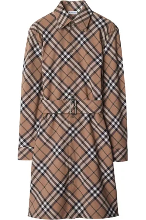 Burberry Checked shirt dress