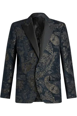 Etro Peak-lapel jacquard blazer