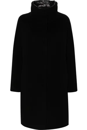 HERNO Layered padded parka coat
