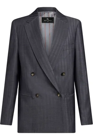 Etro Wool double-breasted jacket