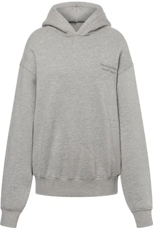 Serafini Logo-embroidered cotton hoodie