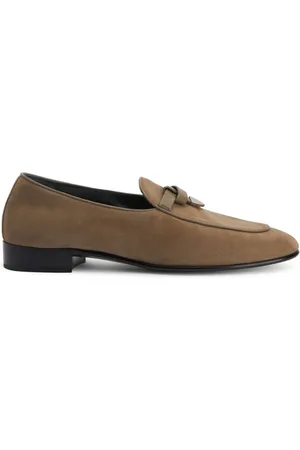 Giuseppe Zanotti Ewerton almond-toe suede loafers