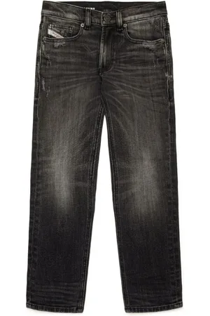 Diesel 2010 mid-rise straight-leg jeans