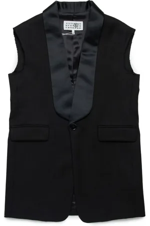Maison Margiela Shawl-contrasting-lapels vest