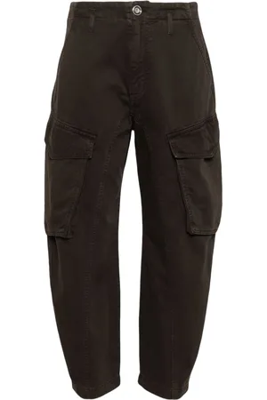Pinko Mid-rise tapered cargo trousers