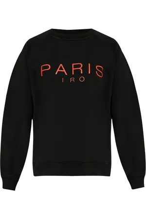 IRO Logo-print cotton jumper