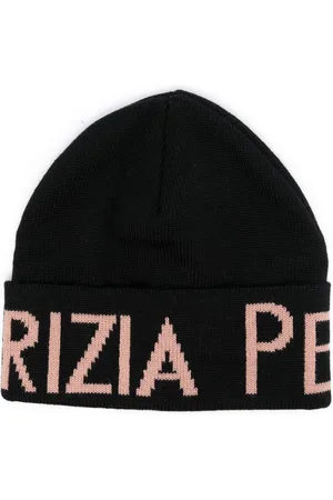 Patrizia Pepe Logo-jacquard wool beanie