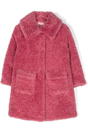 MONNALISA Faux-shearling coat