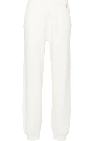 Patrizia Pepe Whipstitch-detailing tapered trousers