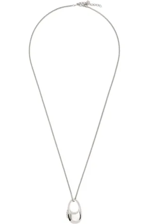 COPERNI Locket brass necklace