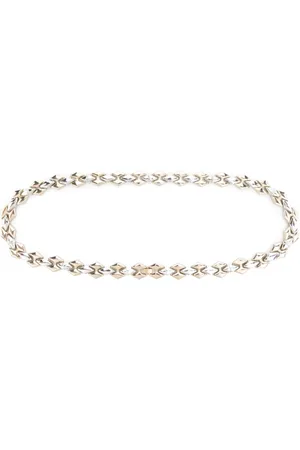 Patrizia Pepe Sculpted chain-link belt