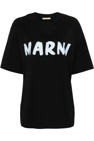 Marni Logo-print cotton T-shirt
