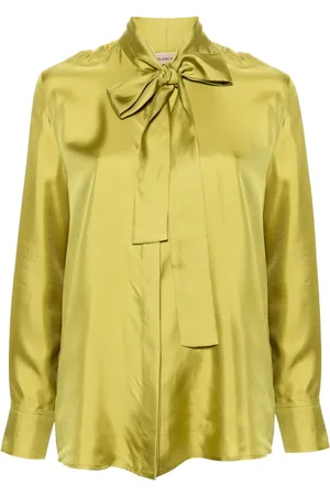 BLANCA Campanula silk shirt