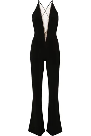 NISSA Plunging V-neck jumpsuit