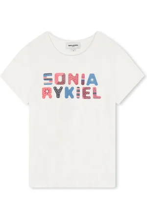 Sonia Rykiel Enfant Logo-print cotton T-shirt