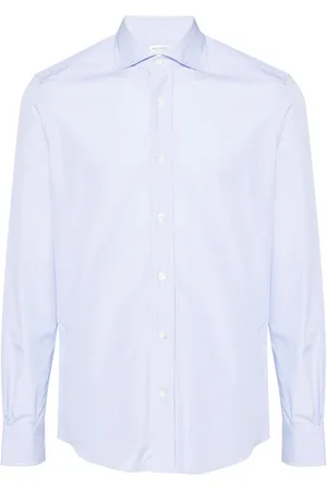 MAZZARELLI Striped cotton shirt
