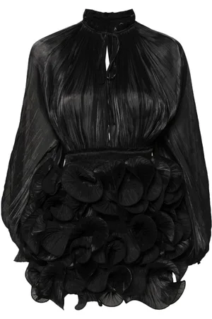 Ana Radu Ruffled-detail mini dress